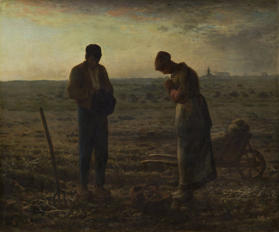 El Ángelus, Jean-François Millet